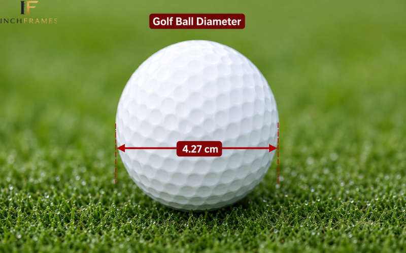 Golf Ball Diameter About 4 CM