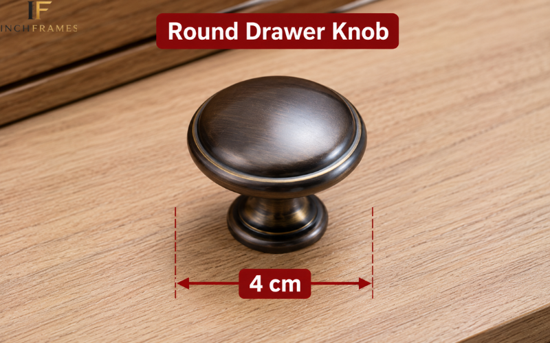 Round Drawer Knob About 4 CM