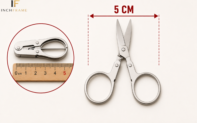  Travel Sewing Kit Scissors 5cm big