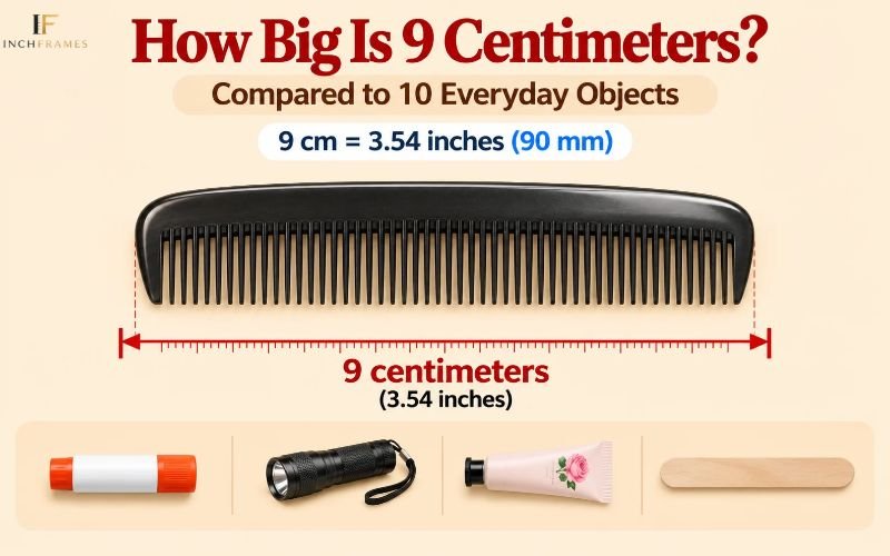 How Big Is 9 Centimeters