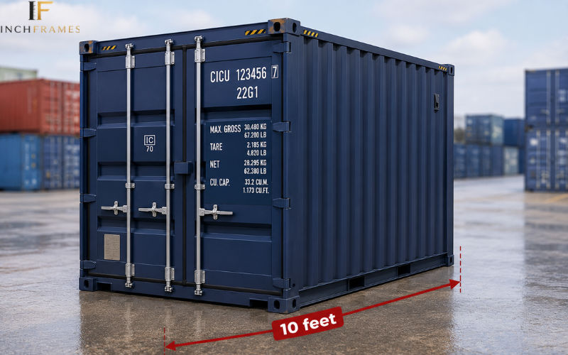 Shipping Container (Compact) About 10 Feet 