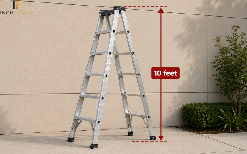 Aluminum Ladder About 10 Feet long