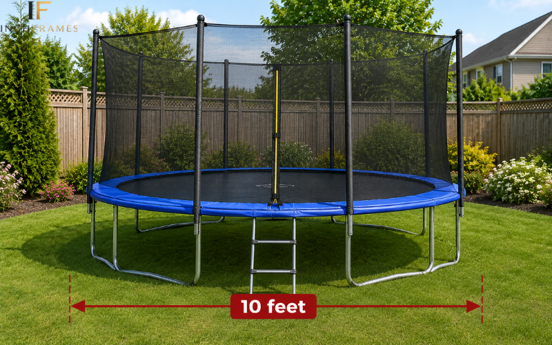 Trampoline About 10 Feet