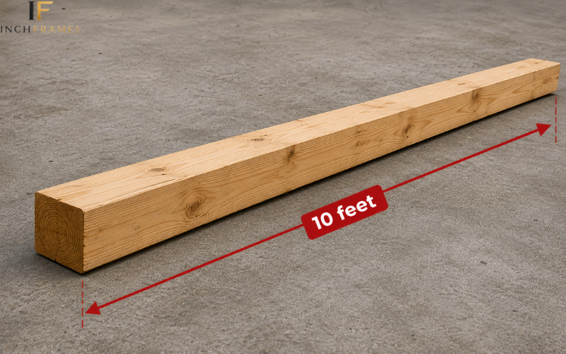 Wooden Beam About 10 Feet