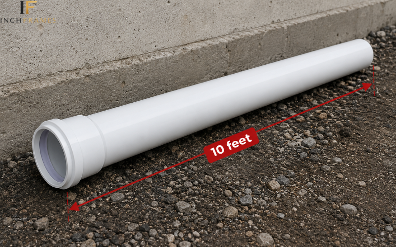 PVC Drain Pipe About 10 Feet