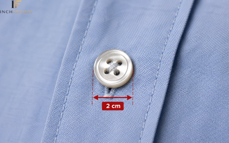 2cm Shirt Button