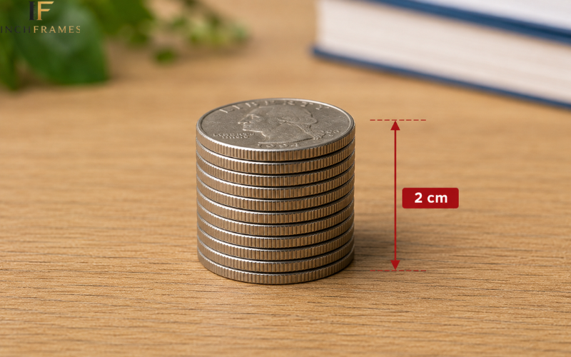 2cm Coin Stack