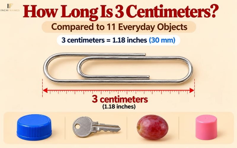 How Long Is 3 Centimeters