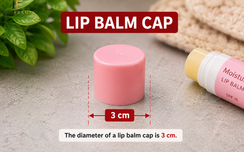 3 CM Lip Balm Cap