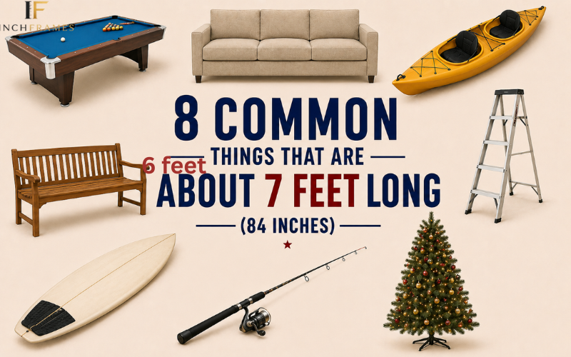 10 common things that are 7 feet long comparison chart