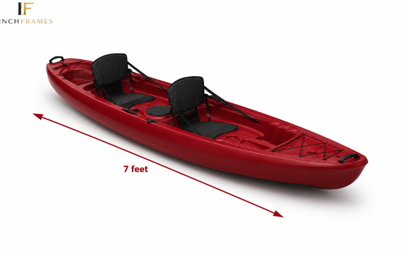 7-foot two-seat kayak size comparison