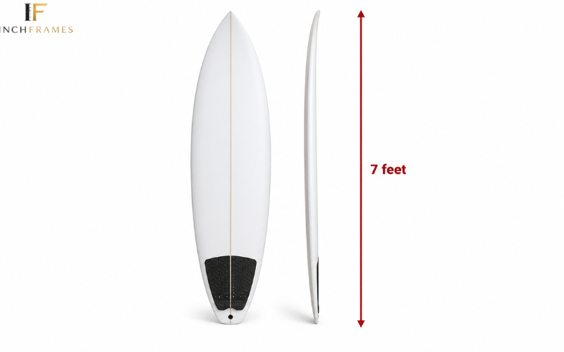 7-foot surfboard size comparison