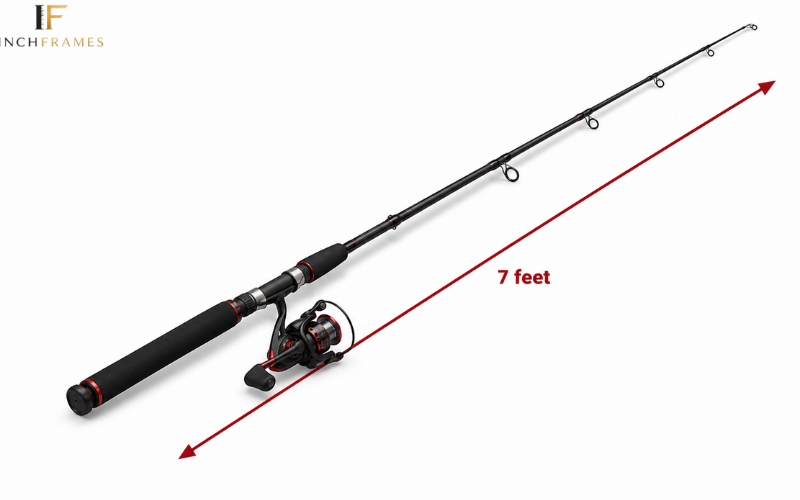 7-foot fishing rod size comparison