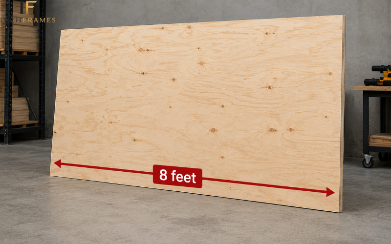 8 foot plywood sheet size
