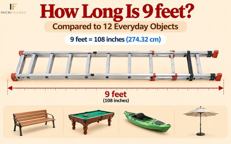 How Long Is 9 Feet
