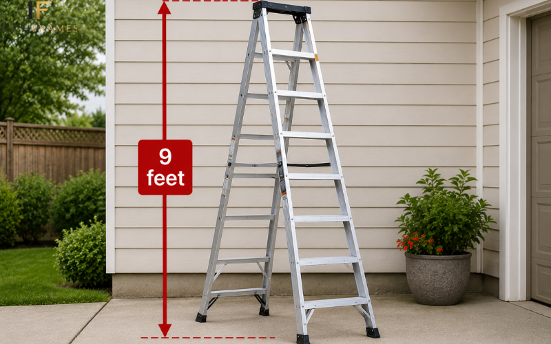 9 foot ladder size