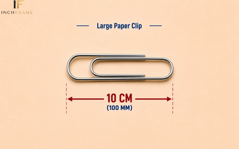 Large Paper Clip measuring 10 centimeters