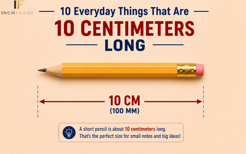 10 everyday things that are 10 centimeters long