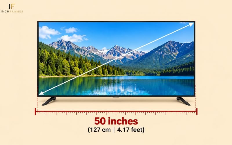 How long Is 50 Inches