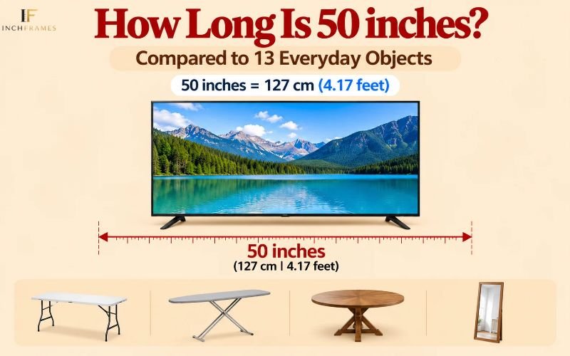 How long Is 50 Inches