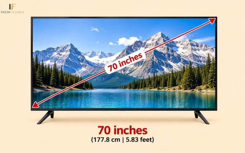 How long Is 70 Inches