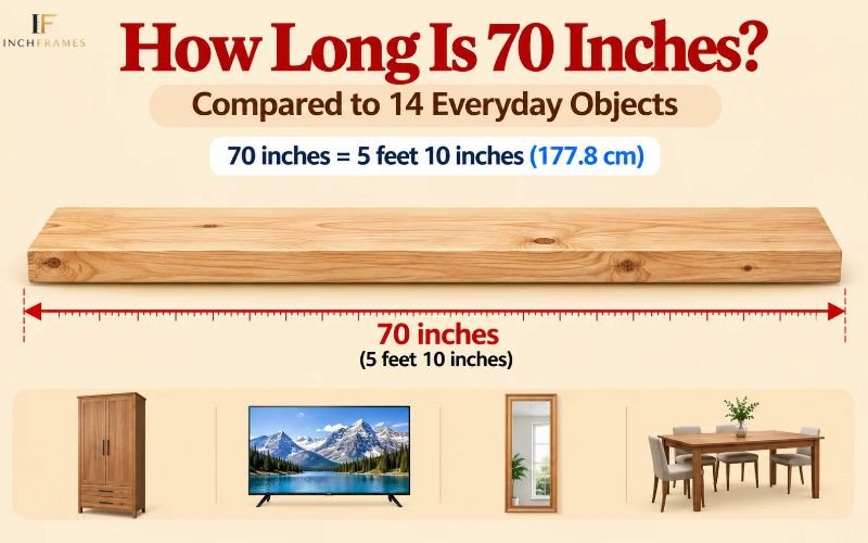 How long Is 70 Inches